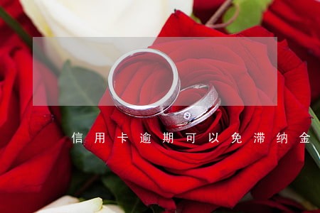 信用卡逾期可以免滞纳金吗 信用卡逾期可以免滞纳金吗