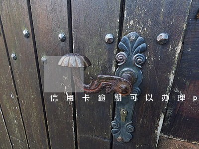 信用卡逾期可以办理pos机么