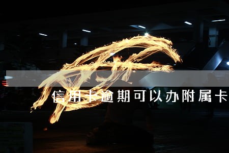 信用卡逾期可以办附属卡 信用卡逾期可以办附属卡