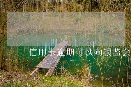 信用卡逾期可以向银监会投诉