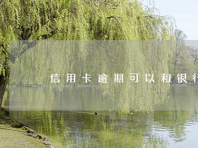 信用卡逾期可以和银行协商分期还款吗 信用卡逾期可以和银行协商分期还款吗