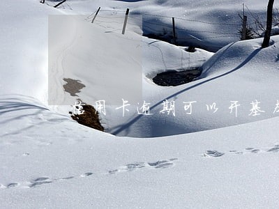 信用卡逾期可以开基本户吗 信用卡逾期可以开基本户吗