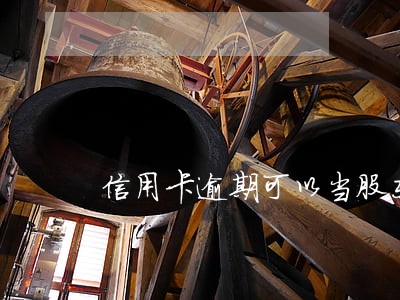 信用卡逾期可以当股东么 信用卡逾期可以当股东么