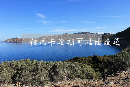 信用卡逾期可以慢慢还 信用卡逾期可以慢慢还