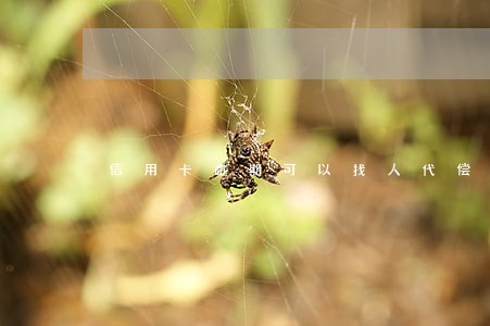 信用卡逾期可以找人代偿吗 信用卡逾期可以找人代偿吗
