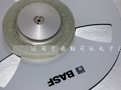 信用卡逾期可以无卡还款嘛