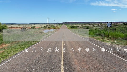 信用卡逾期可以申请取保候审吗 信用卡逾期可以申请取保候审吗