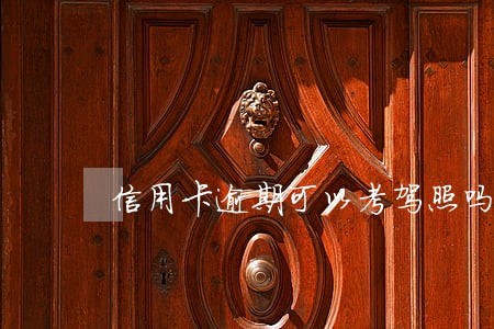 信用卡逾期可以考驾照吗6 信用卡逾期可以考驾照吗6
