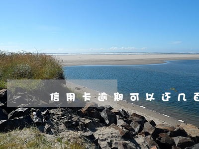 信用卡逾期可以还几百吗