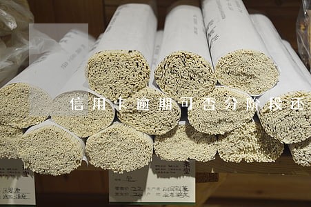 信用卡逾期可否分阶段还款 信用卡逾期可否分阶段还款