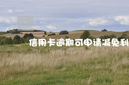 信用卡逾期可申请减免利息吗 信用卡逾期可申请减免利息吗