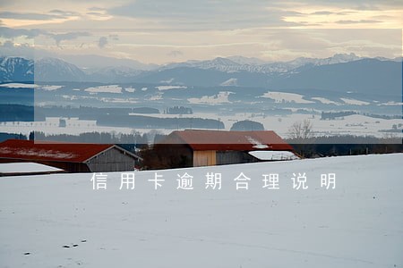 信用卡逾期合理说明 信用卡逾期合理说明