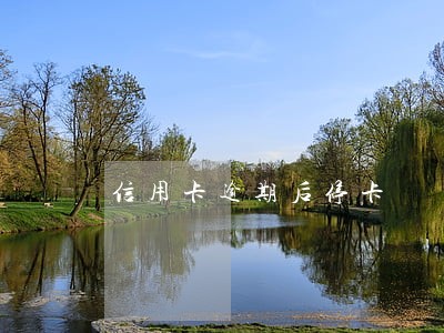 信用卡逾期后停卡 信用卡逾期后停卡