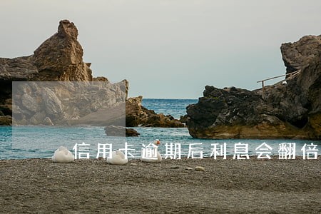 信用卡逾期后利息会翻倍吗 信用卡逾期后利息会翻倍吗