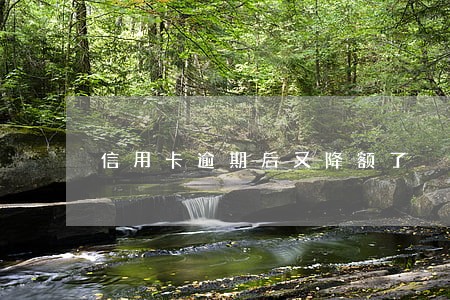 信用卡逾期后又降额了 信用卡逾期后又降额了