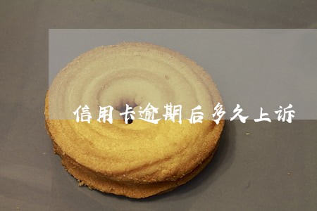 信用卡逾期后多久上诉 信用卡逾期后多久上诉