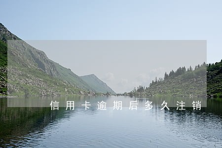 信用卡逾期后多久注销