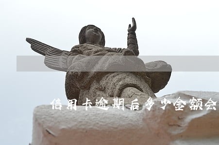 信用卡逾期后多少金额会被起诉 信用卡逾期后多少金额会被起诉