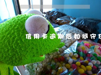 信用卡逾期后如何守住最后的底线
