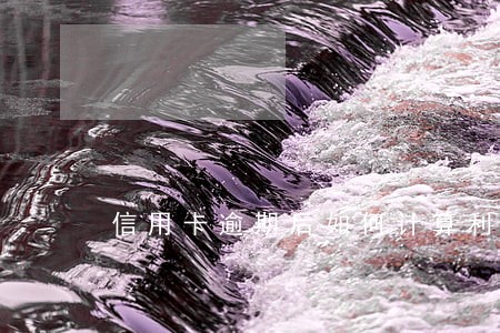 信用卡逾期后如何计算利息 信用卡逾期后如何计算利息