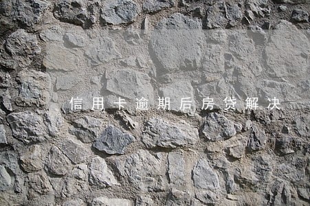 信用卡逾期后房贷解决 信用卡逾期后房贷解决
