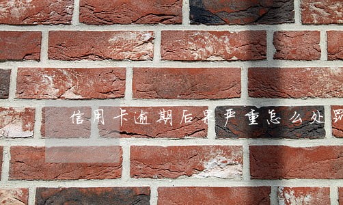 信用卡逾期后果严重怎么处罚工商