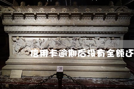 信用卡逾期后没有全额还款