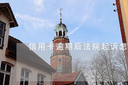 信用卡逾期后法院起诉怎么办 信用卡逾期后法院起诉怎么办