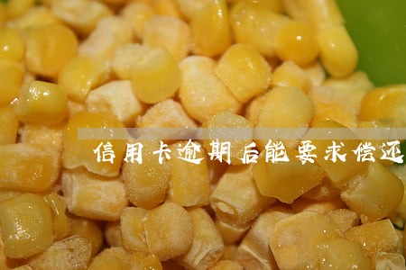 信用卡逾期后能要求偿还吗 信用卡逾期后能要求偿还吗