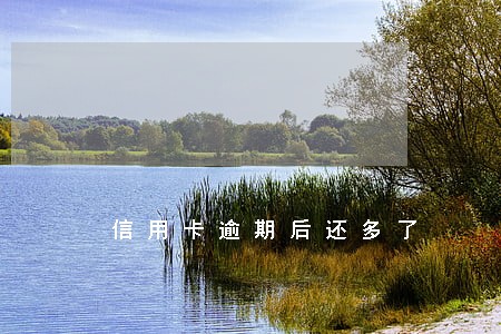 信用卡逾期后还多了