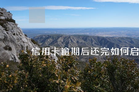 信用卡逾期后还完如何启用 信用卡逾期后还完如何启用