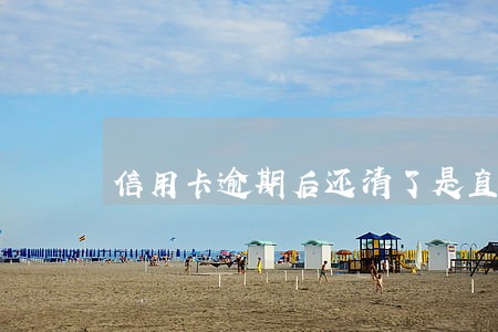 信用卡逾期后还清了是直接注销吗 信用卡逾期后还清了是直接注销吗