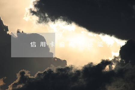 信用卡逾期后还能办吗 信用卡逾期后还能办吗