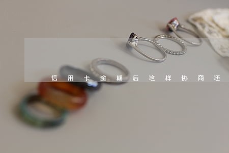 信用卡逾期后这样协商还本金