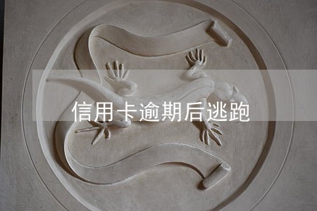 信用卡逾期后逃跑 信用卡逾期后逃跑
