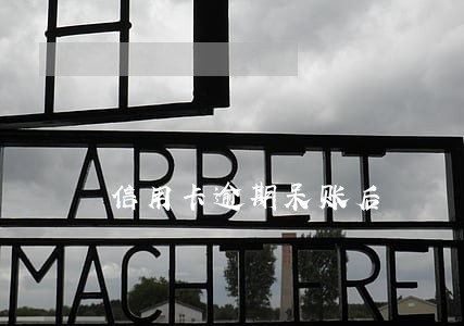 信用卡逾期呆账后 信用卡逾期呆账后