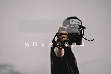 信用卡逾期呆账率 信用卡逾期呆账率