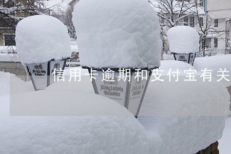 信用卡逾期和支付宝有关吗 信用卡逾期和支付宝有关吗