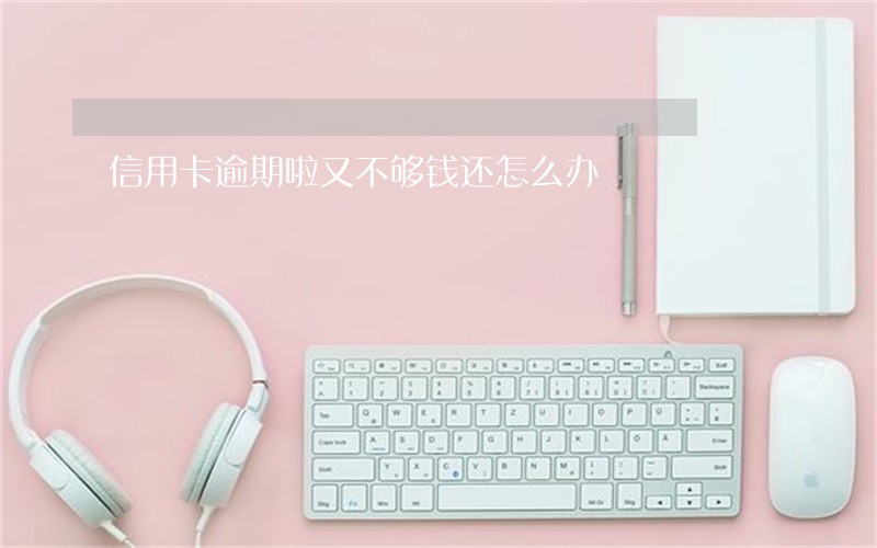 信用卡逾期啦又不够钱还怎么办 信用卡逾期啦又不够钱还怎么办