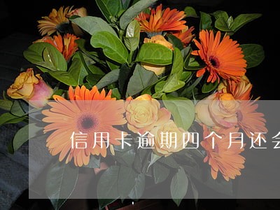 信用卡逾期四个月还会怎么样 信用卡逾期四个月还会怎么样