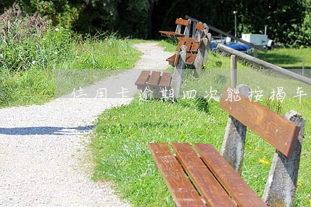 信用卡逾期四次能按揭车吗 信用卡逾期四次能按揭车吗