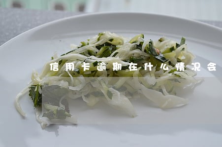 信用卡逾期在什么情况会被起诉 信用卡逾期在什么情况会被起诉