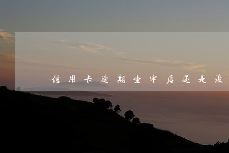 信用卡逾期坐牢后还是没钱还