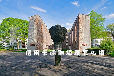 信用卡逾期填表怎么填
