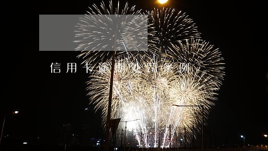 信用卡逾期处罚条例 信用卡逾期处罚条例
