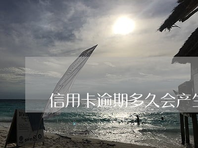 信用卡逾期多久会产生不良 信用卡逾期多久会产生不良