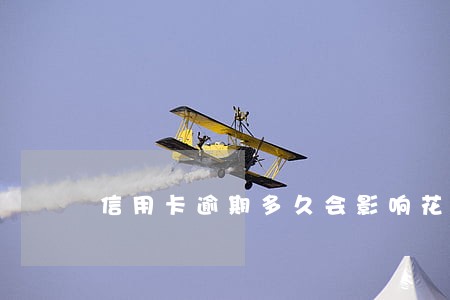 信用卡逾期多久会影响花呗