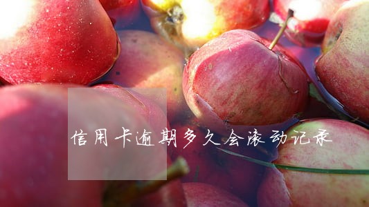 信用卡逾期多久会滚动记录