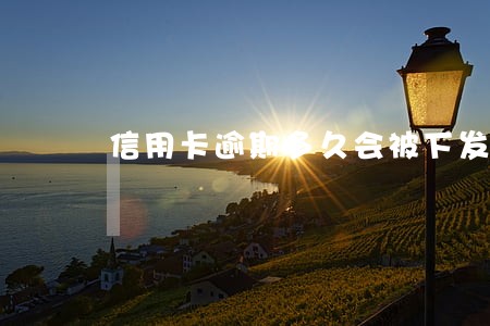 信用卡逾期多久会被下发传票 信用卡逾期多久会被下发传票