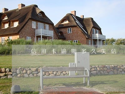 信用卡逾期多久失信